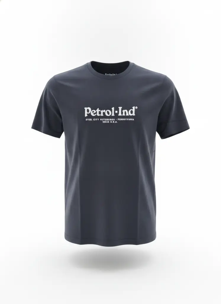 AI Generated Camiseta Petrol Industries 3D fondo blanco (sin maniquí)