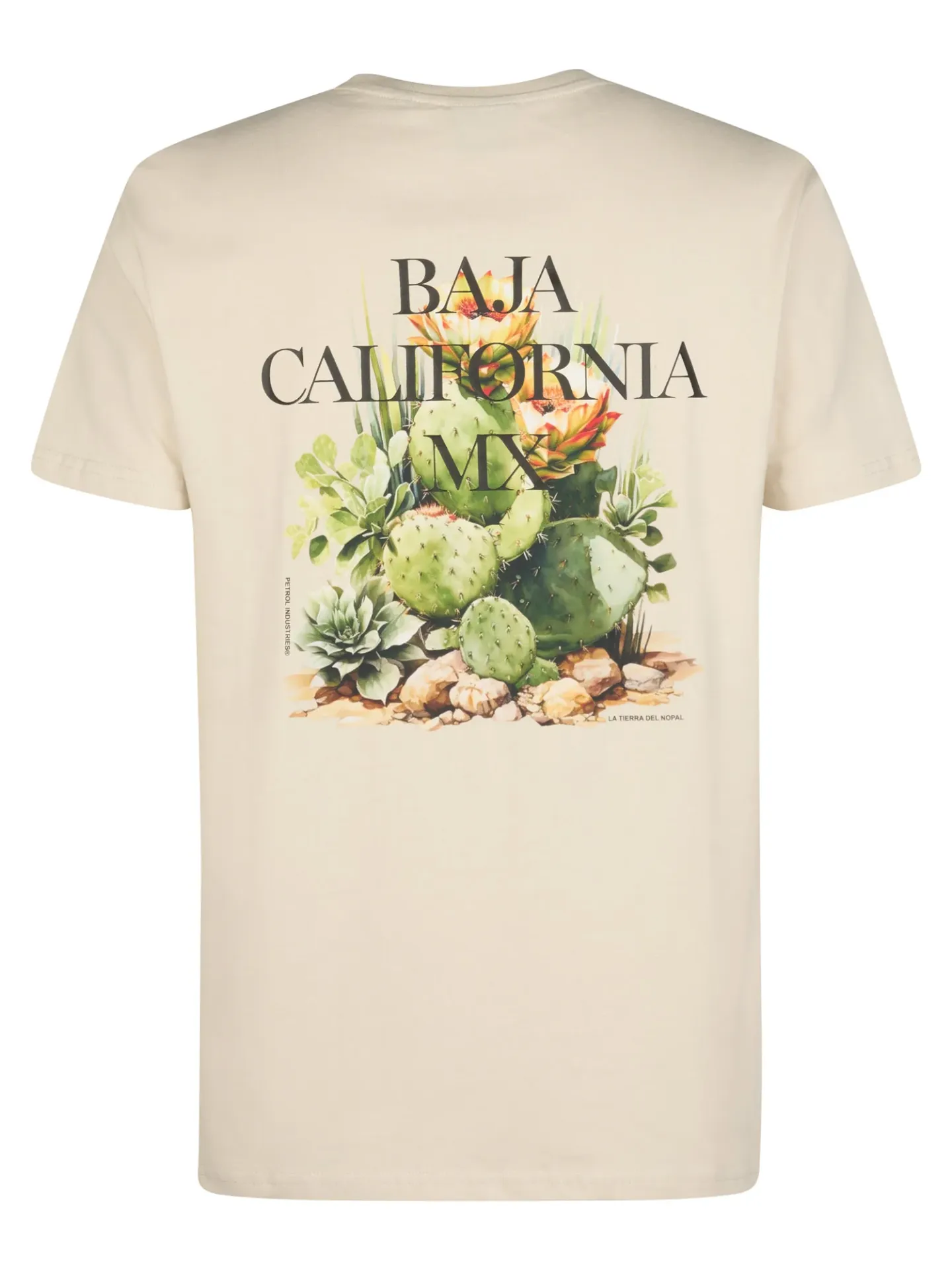 [TSR688] Camiseta Petrol Industries (Blanco roto, S)