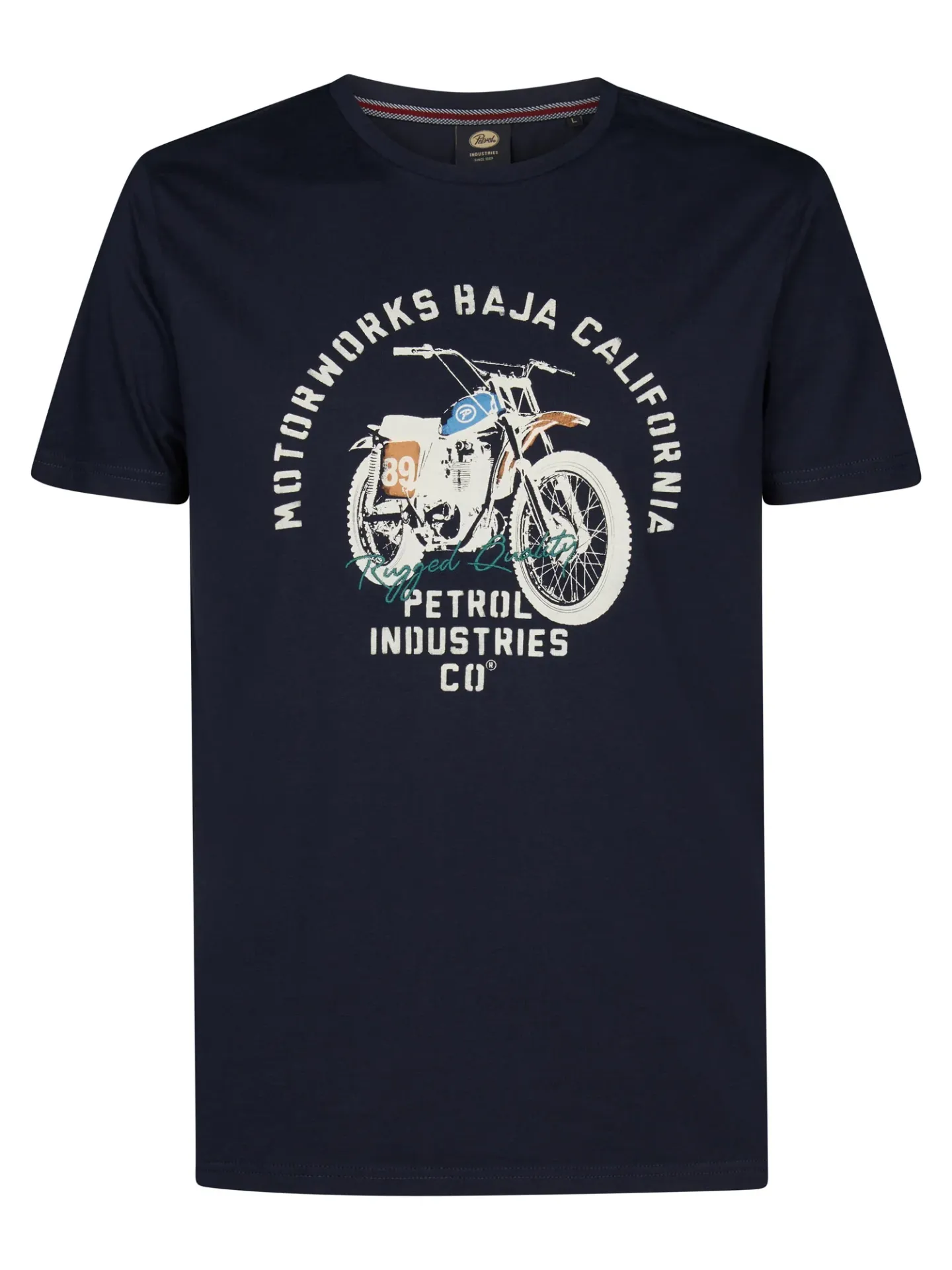 [TSR707] Camiseta Petrol Industries (Blanco, S)