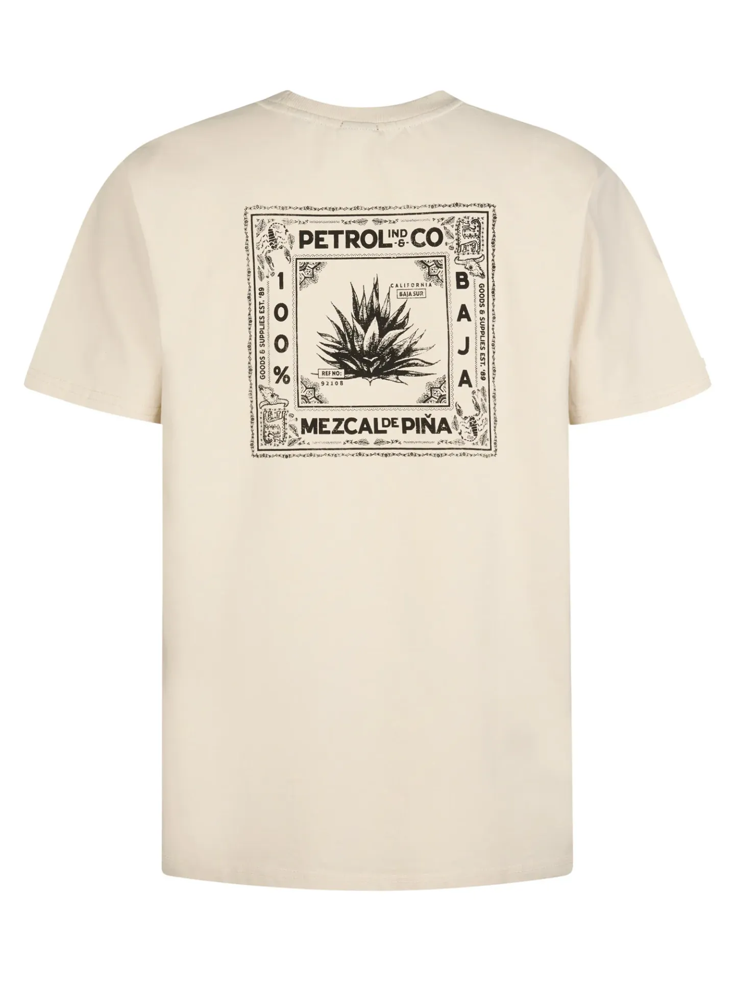 [TSR740] Camiseta Petrol Industries (Negro, S)